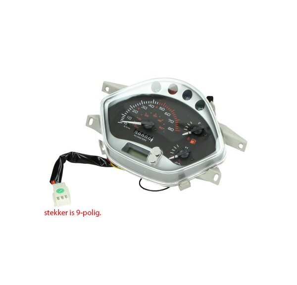 km tellerset euro-2 ronde koplamp BTC Riva
