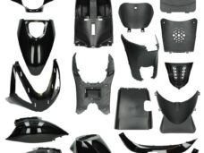 plaatwerkset (China scooter model zip) agm sp50 btc streetline zwart 17-delig