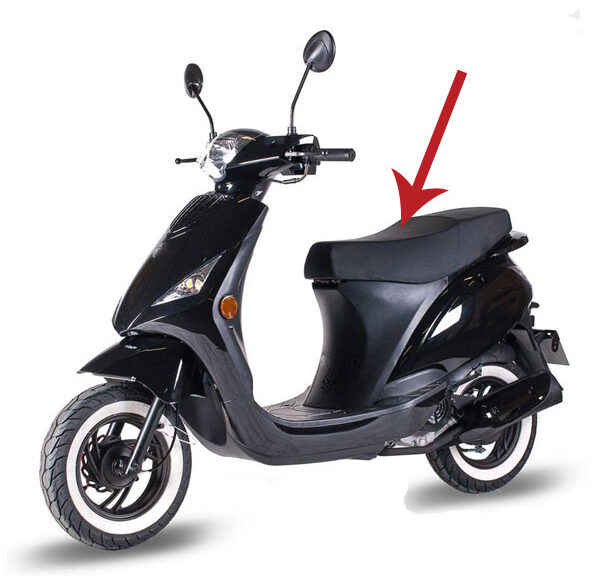 Buddyseat (China model zip) — geschikt voor AGM