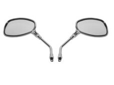 spiegelset ovaal e-keur 10mm chroom agm Retro