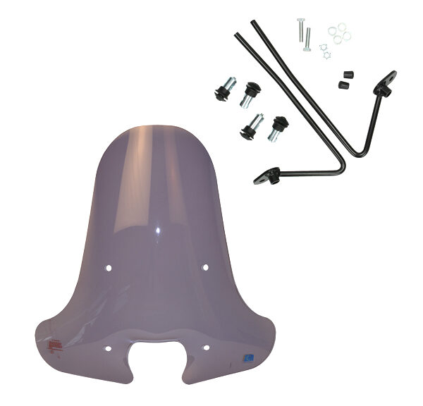 Windscherm met bevestigingsset hoog zip model China — geschikt voor AGM Smoke sp50