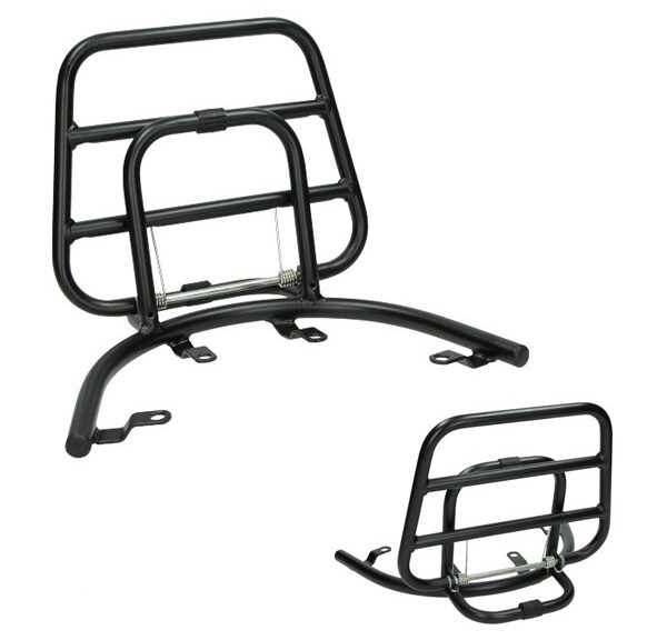 achterdrager Regia opklapbaar (made in EU) zwart mat (china model Zip)