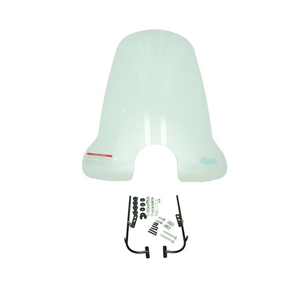 windscherm DMP met bevestigingsset hoog RST ronde koplamp helder china lx/napoli