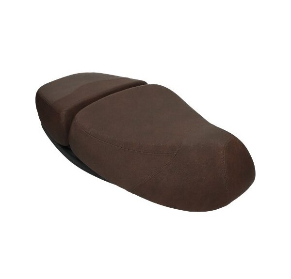 buddyseat dubbel leder look bruin donker china lx/napoli