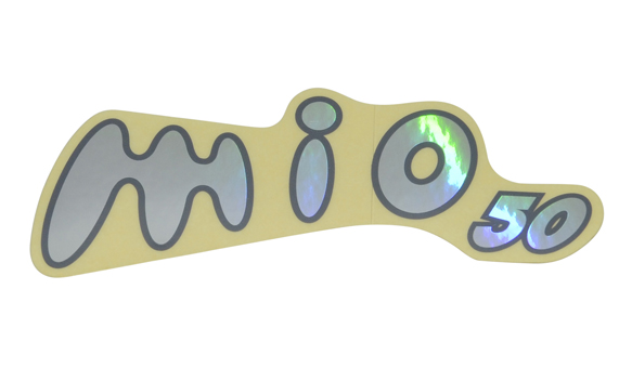 Sticker Sym origineel zijscherm woord — geschikt voor Sym mio50