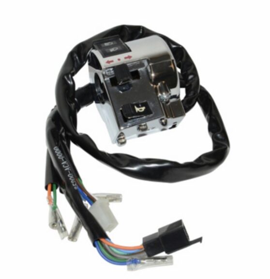 stuurschakelaar Sym origineel compleet links chroom cello/allo 35200-aca-000