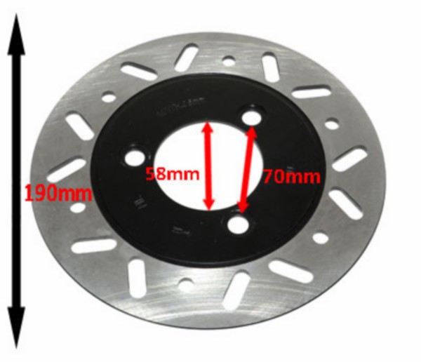 remschijf Sym origineel voor 190mm cello/allo