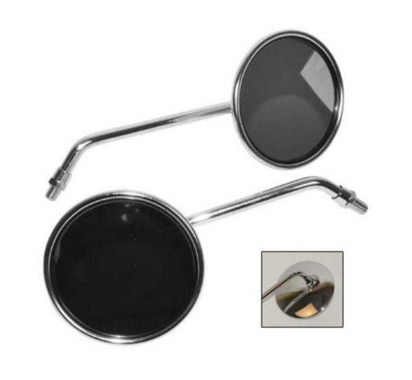 spiegelset rond 10mm chroom agm