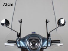 Windscherm Sym origineel met — geschikt voor Sym Bevestigingsset Hoog 72cm Helder Fiddle 3