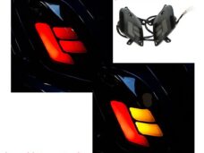 knipperlichtset DMP led matrix achter smoke fiddle 2