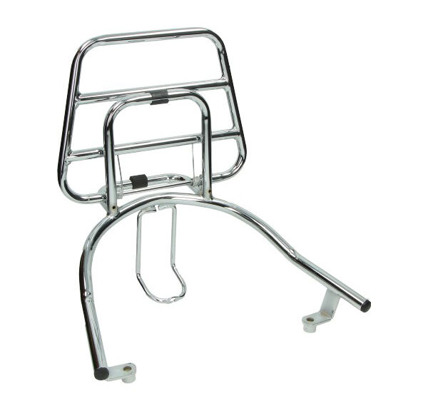 Achterdrager DMP opklapbaar chroom cello/allo