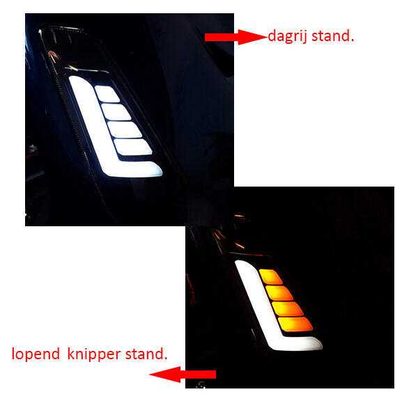 Knipperlichtset DMP LED matrix voor helder fiddle 2