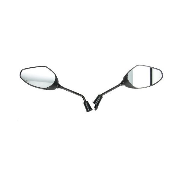 spiegelset DMP E-keur 10mm zwart jet4-4t