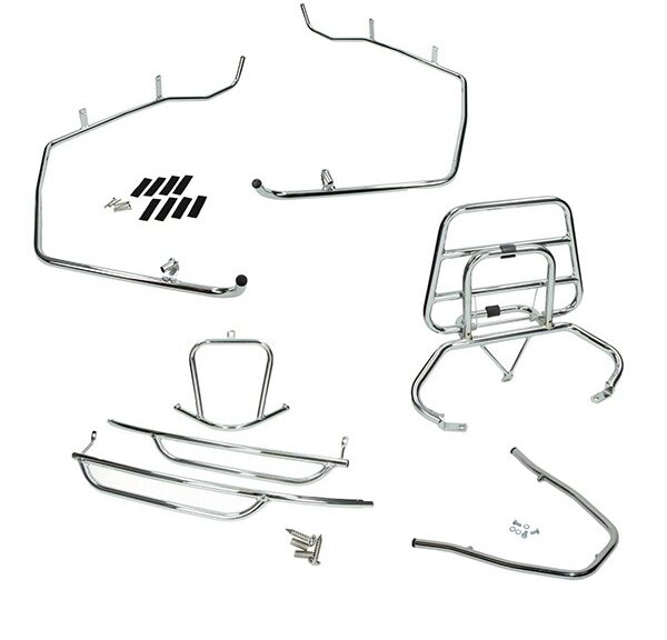 sierbeugelset DMP Fiddle1/Fiddle2 chroom 4-delig fiddle