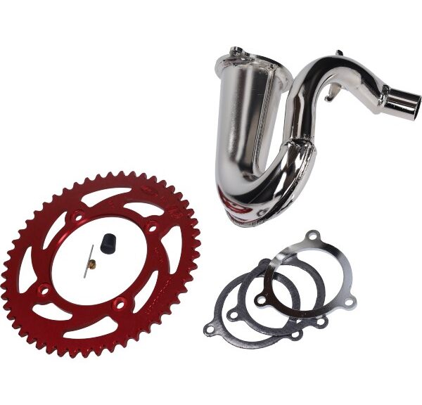 uitlaatbocht 101 octane euro-4 opvoerkit chroom beta track