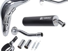 uitlaat Turbokit euro-4/5 chroom vanaf 2021 beta track