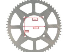 Achterkettingwiel Esjot 420-1/4 Aluminium 60t Beta Rr50