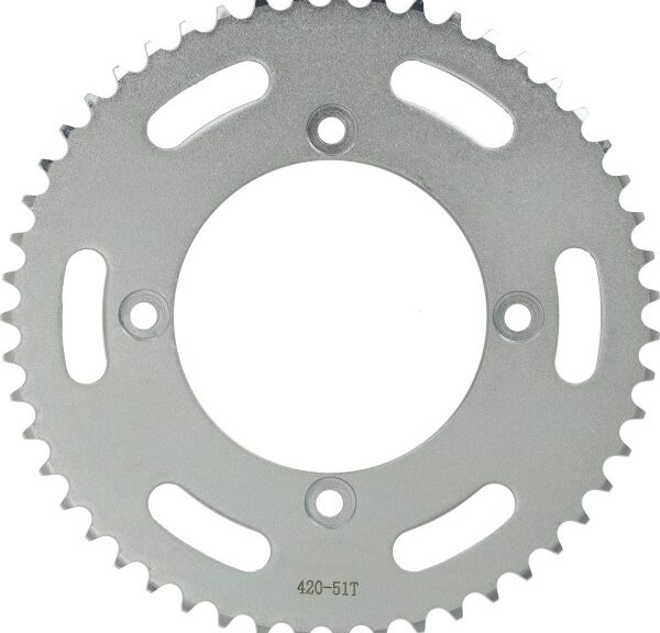 achterkettingwiel 420-1/4 51t grijs beta rr50