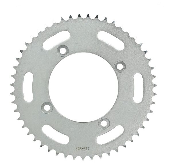 achterkettingwiel 428 51t grijs beta rr50