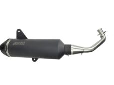 uitlaat polini euro-5 vespa zwart gts 300 190.0077