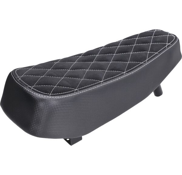 buddyseat (made in EU) model diamant zwart/wit puch maxi