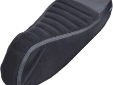 buddydek Regia alcantara streep Sport (made in EU) Vespa >2024 zwart/zwart gts 125cc