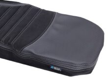 buddydek Regia alcantara streep Sport (made in EU) Vespa zwart/grijs >2024 gts 125cc