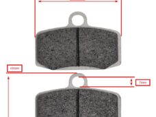 Bromsbeläggssats Polini Ceramic Zip Sp 174.3161