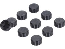 afdekdop Moto-Nostra set transmissiedeksel carterdeksel m6 zwart 10pcs piaggio
