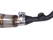 Uitlaat Blast Rvs Euro-4/5 Blank Piaggio, Zip 4t 3v Blast