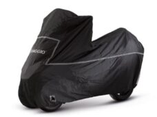 beschermhoes Piaggio origineel + windscherm zwart mp3