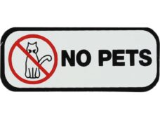 sticker Piaggio origineel woord [no pets] piaggio & vespa 576953