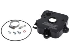 cilinderkop Fast Arrow Power buiten cnc gefreesd zwart runner 125cc 2t