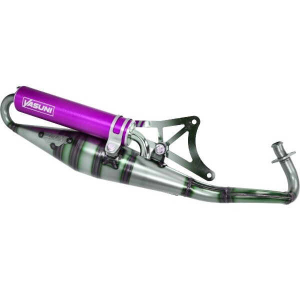 uitlaat yasuni yasuni-Z paars sco piaggio 2t tub418v