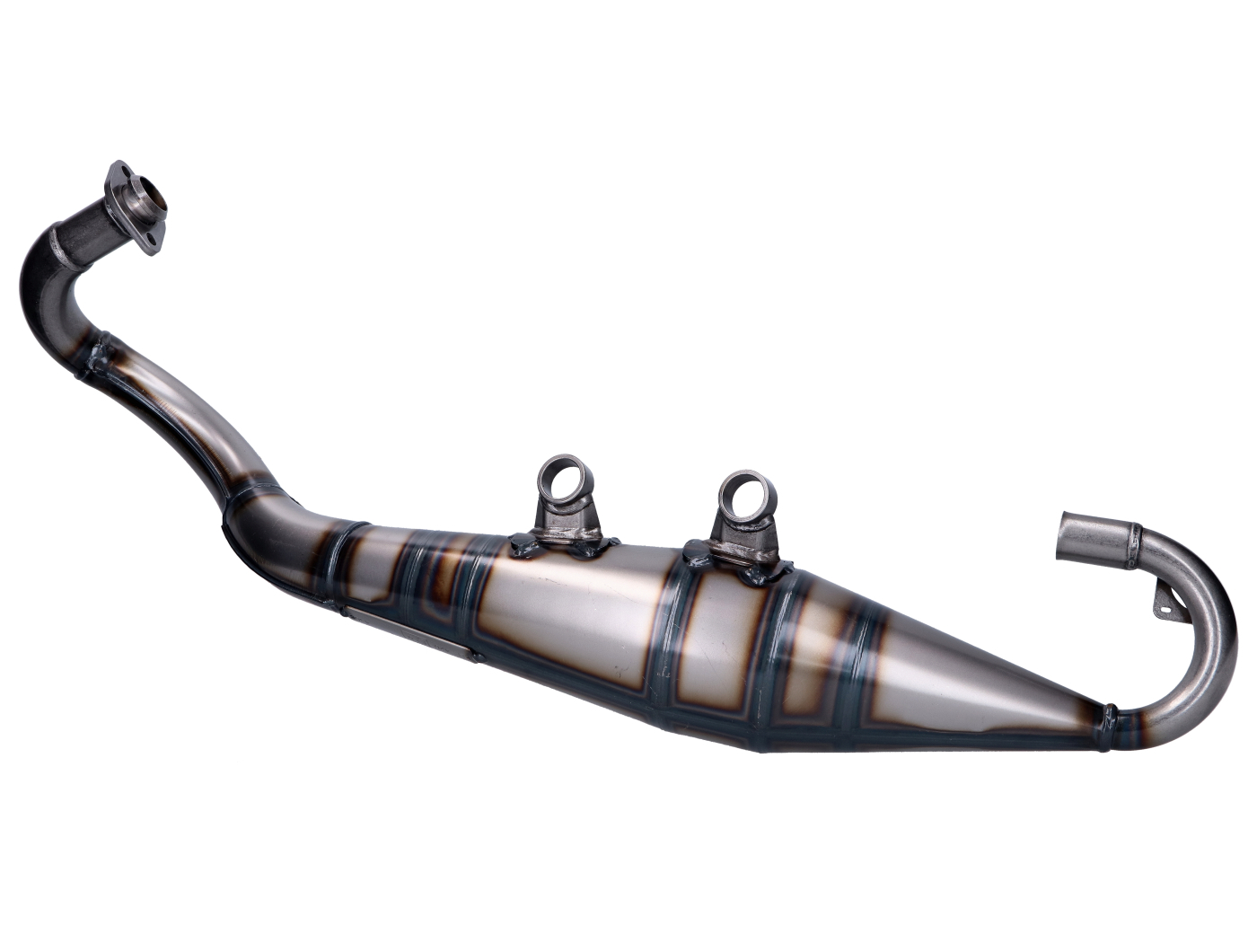 Uitlaat Yasuni Yasuni-r Blauw Gilera Runner 50, Sco Piaggio 2t Tub420a - Afbeelding 3