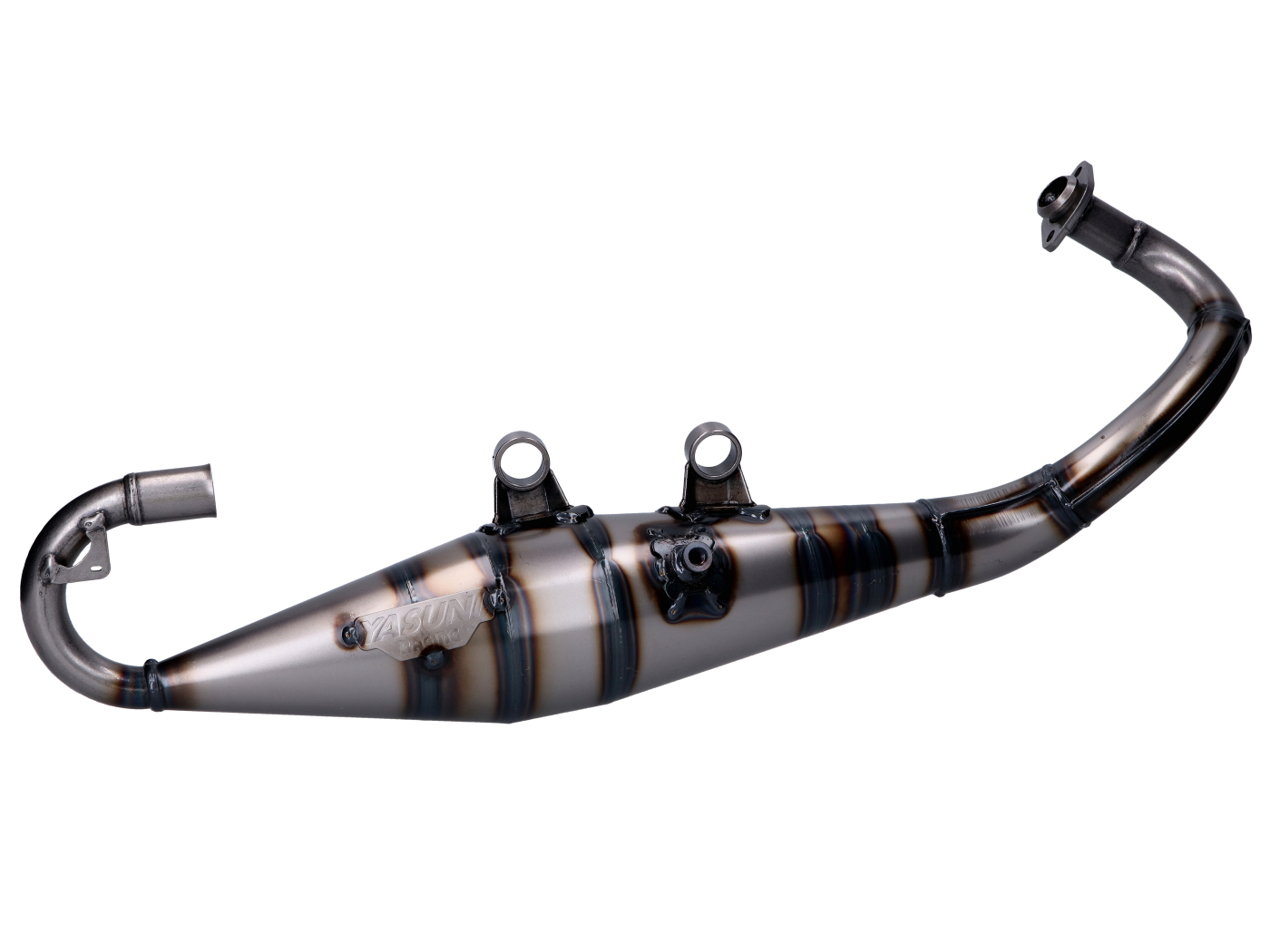 Uitlaat Yasuni Yasuni-r Blauw Gilera Runner 50, Sco Piaggio 2t Tub420a - Afbeelding 4