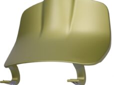 beenschilddeksel Piaggio origineel Euro-5+ groen v03 s-sprint