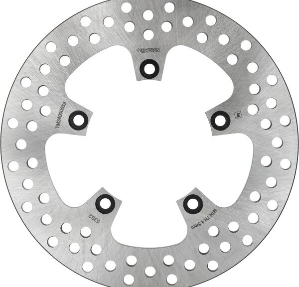 remschijf newfren 5-gaats achter 240mm beverly 300cc