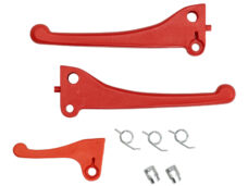 Remgreepset + Startgreep Rood Bromfiets Vespa