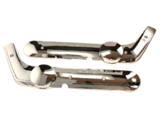 Zijschermset A-kwaliteit mono (made in zwitzerland) chroom ciao mono