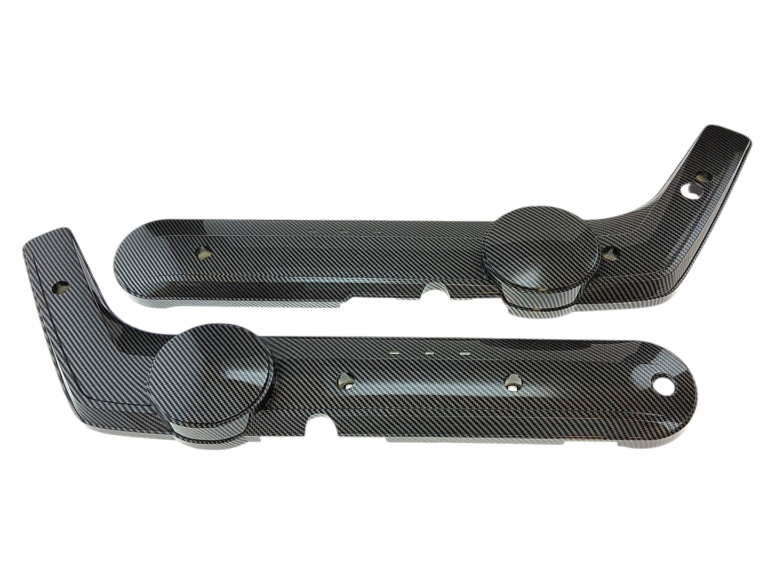 Zijschermset A-kwaliteit (made in zwitzerland) carbon glans ciao mono