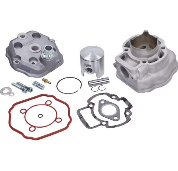 cilinder met kop airsal aluminium nikasil 47.6mm sco piaggio lc