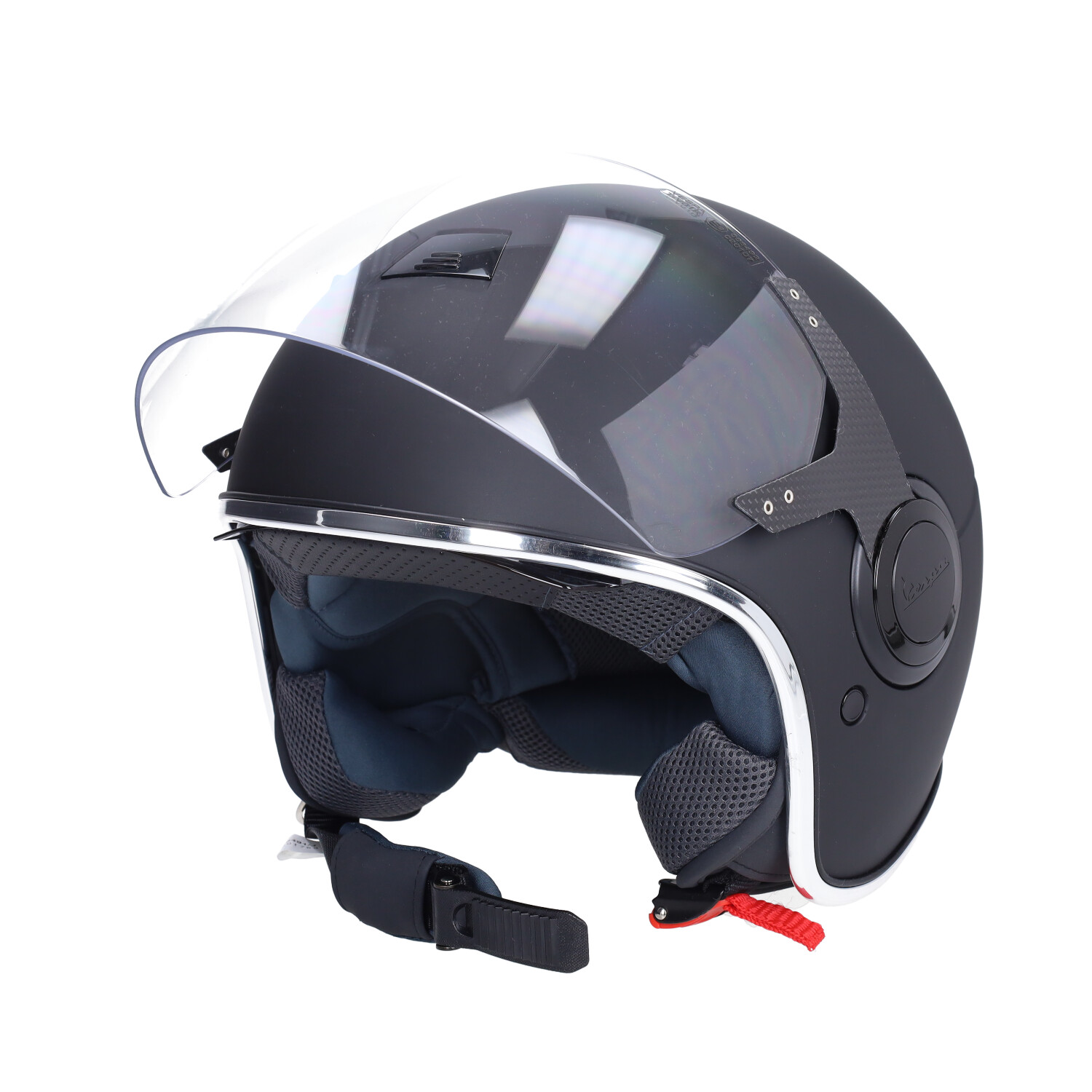 Helm Piaggio Origineel Demi-jet Argentario L Zwart 8h0017m040nvece - Afbeelding 3