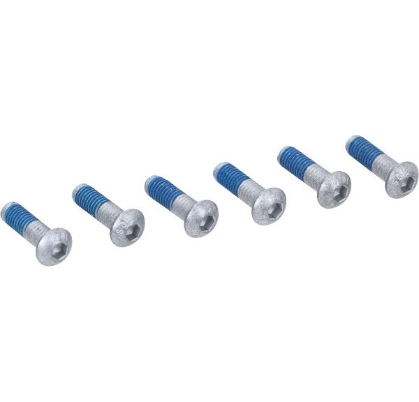 boutset remschijf bolkop m6x20mm 6pcs derbi