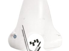 windscherm Regia met bevestigingsset hoog (made in EU) >2024 transparant gts 250cc
