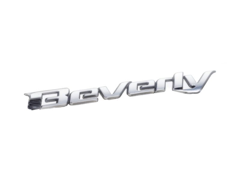 Sticker Piaggio Origineel Woord [beverly] 2h003670