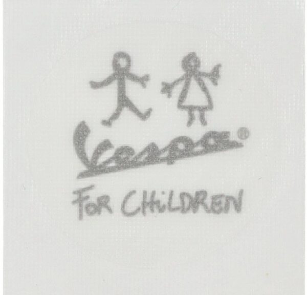 sticker Piaggio origineel beenschild woord [vespa for children] gts alle mod.