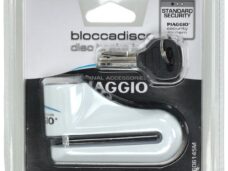 schijfremslot Piaggio origineel 5mm wit Aprilia/Gilera/Piaggio/Vespa 606145m