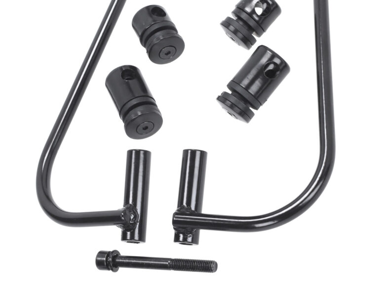 Bevestigingset Regia Windscherm Laag Model Zwart Piaggio, Zip