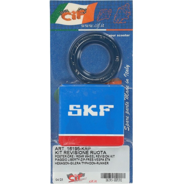 revisieset cif achteras 2t + 4t gilera